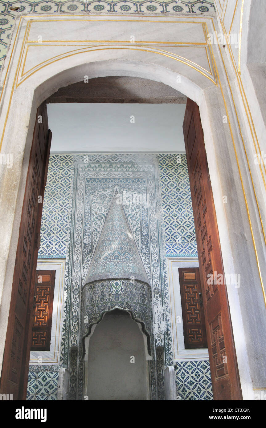 La Turquie, Istanbul, Topkapi Palace, Harem, Banque D'Images