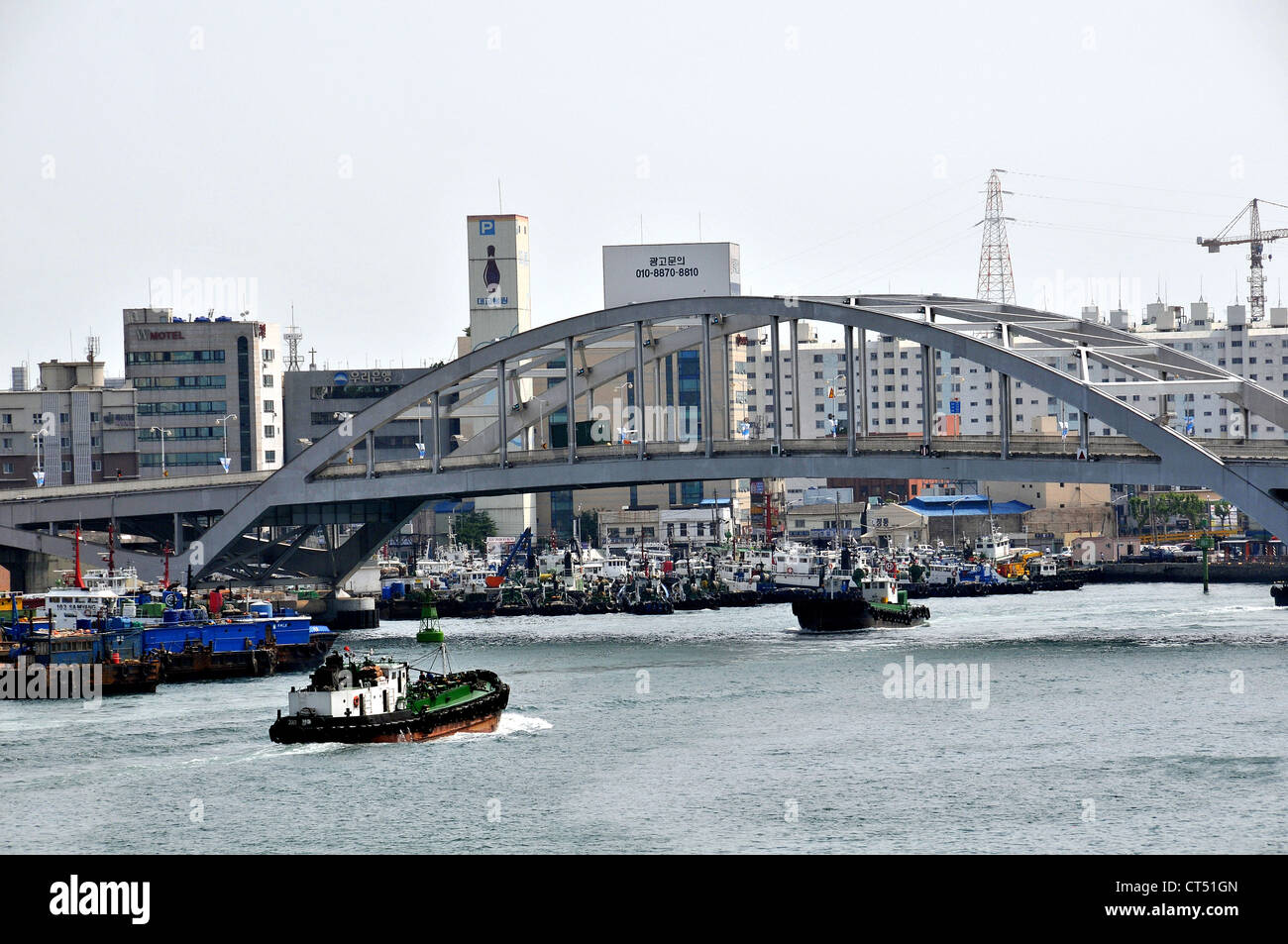 Asie Corée du Sud Busan pont Banque D'Images