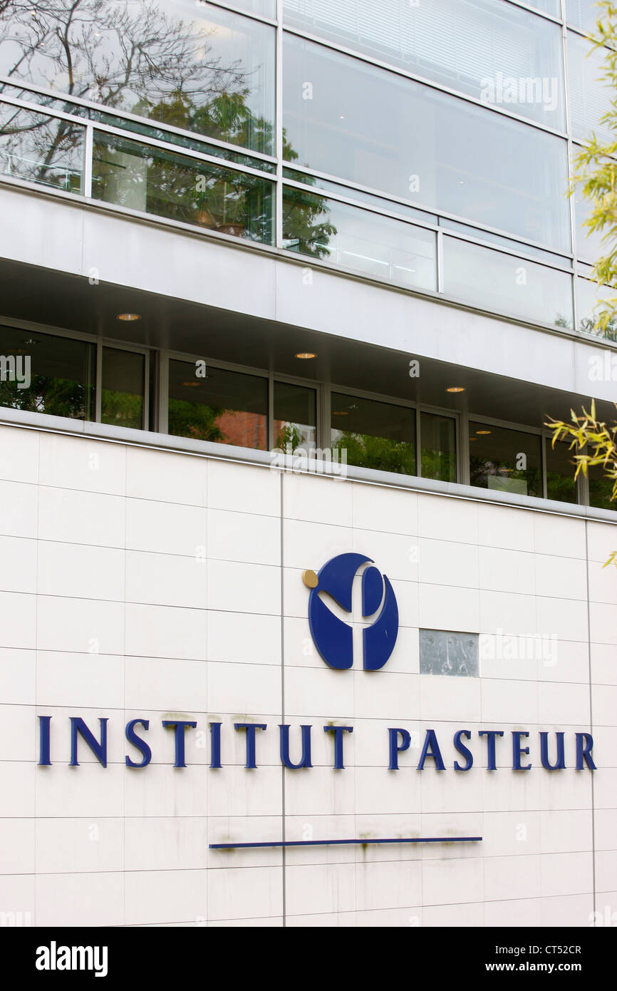 Institut PASTEUR DE PARIS Banque D'Images