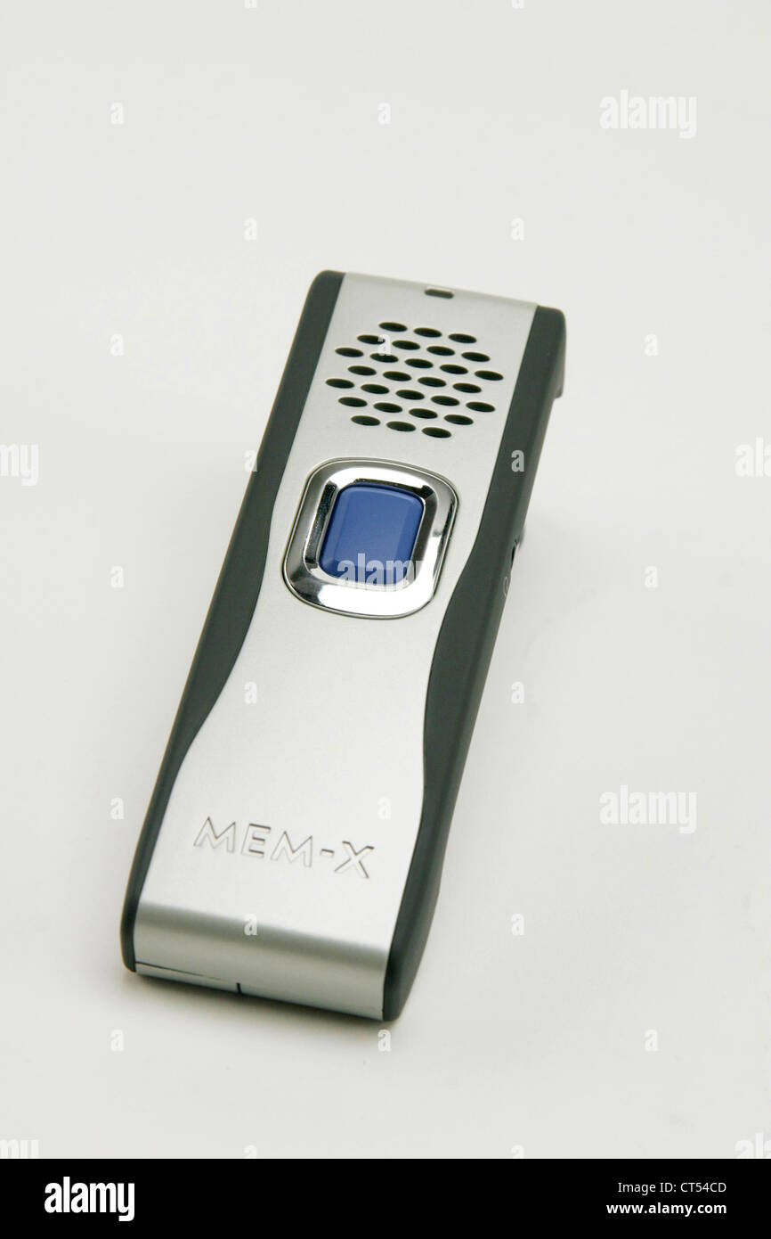 RAPPEL DE LA VOIX Banque D'Images