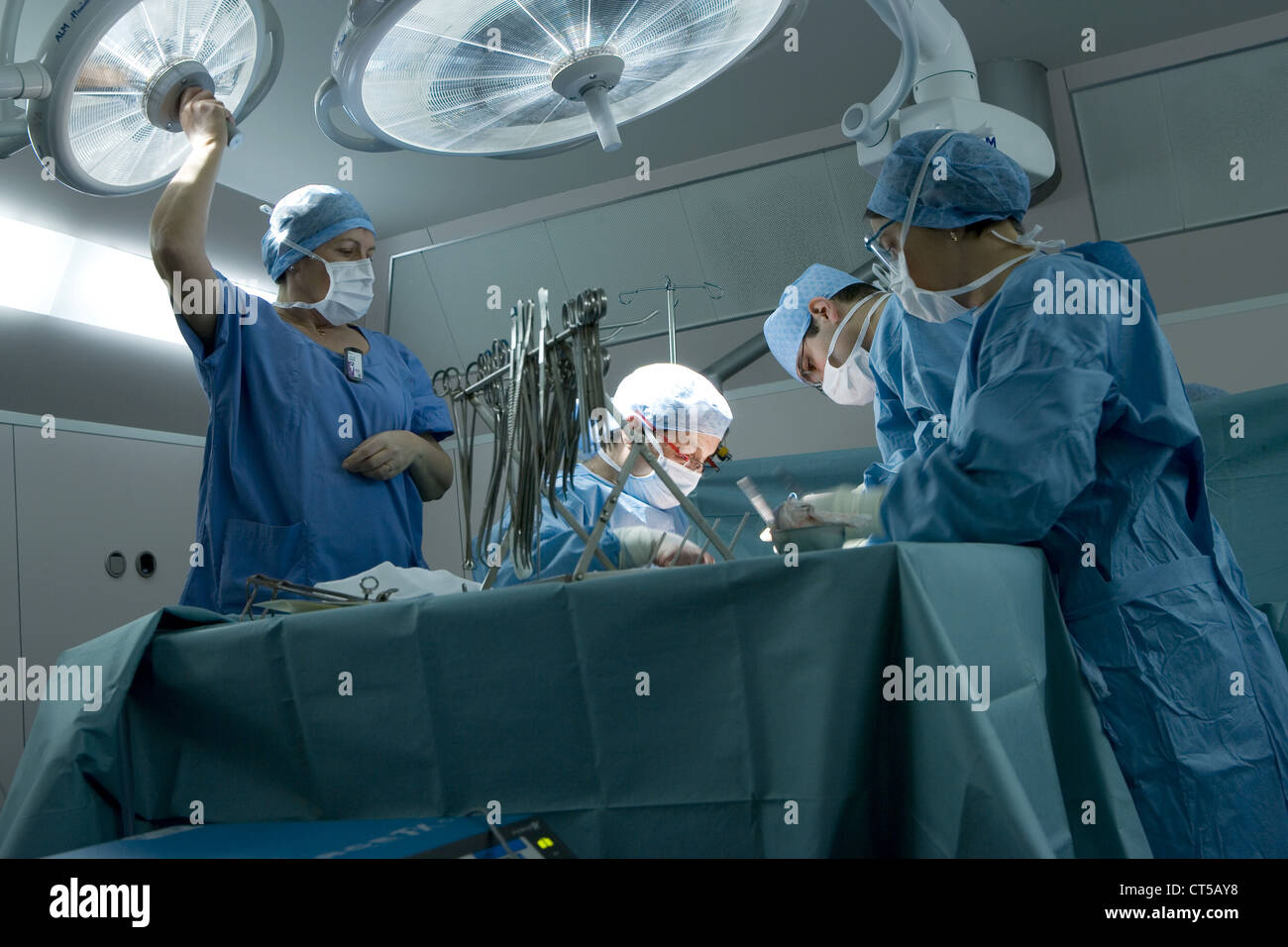 CHIRURGIE Banque D'Images