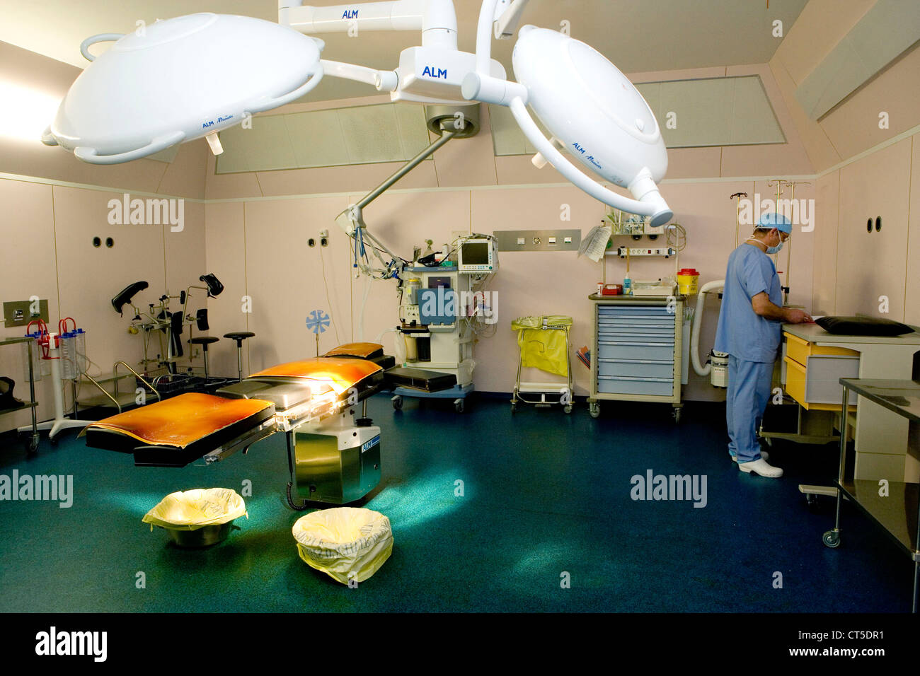 SALLE D’OPÉRATION Banque D'Images