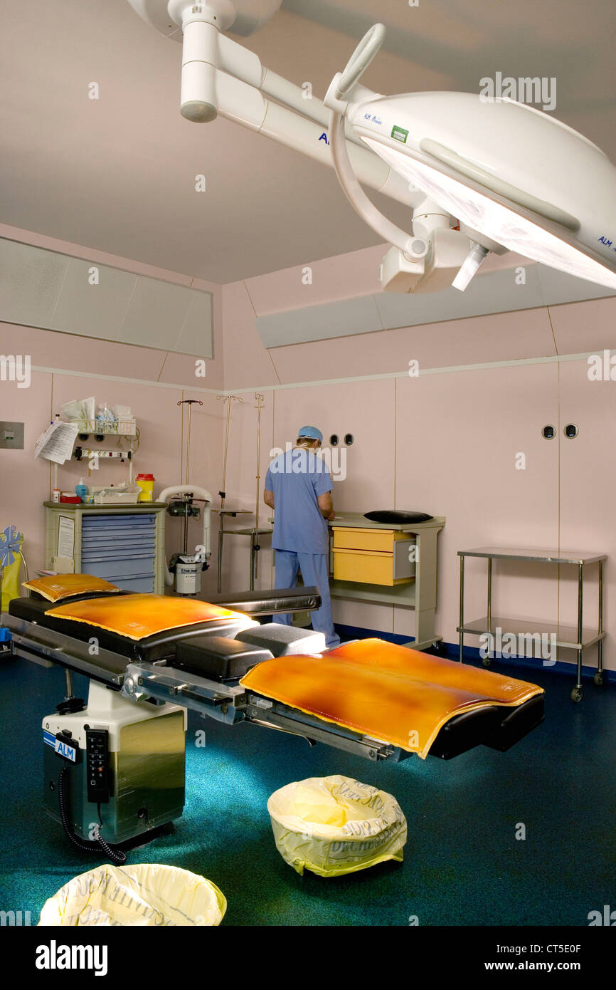 SALLE D’OPÉRATION Banque D'Images