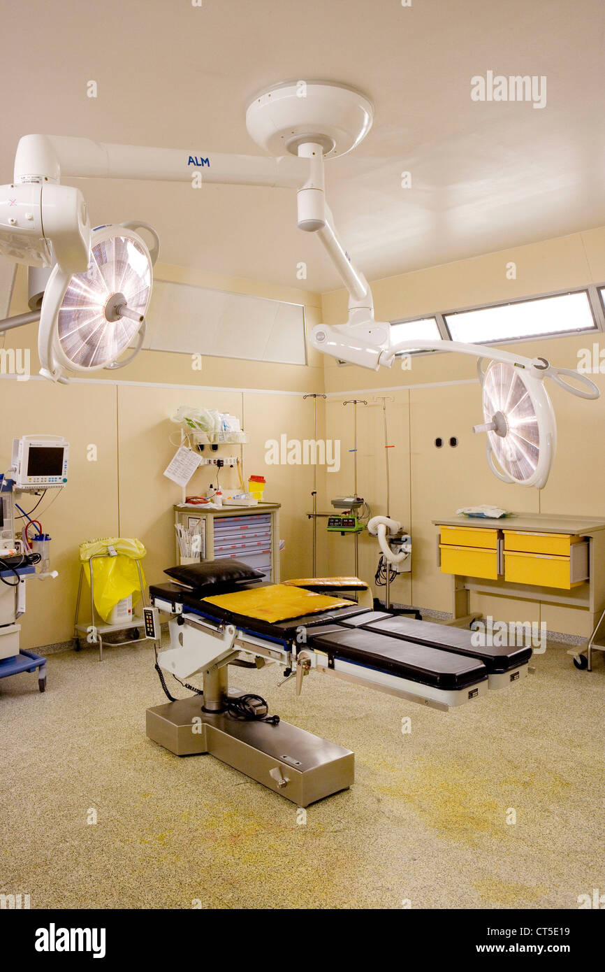 SALLE D’OPÉRATION Banque D'Images