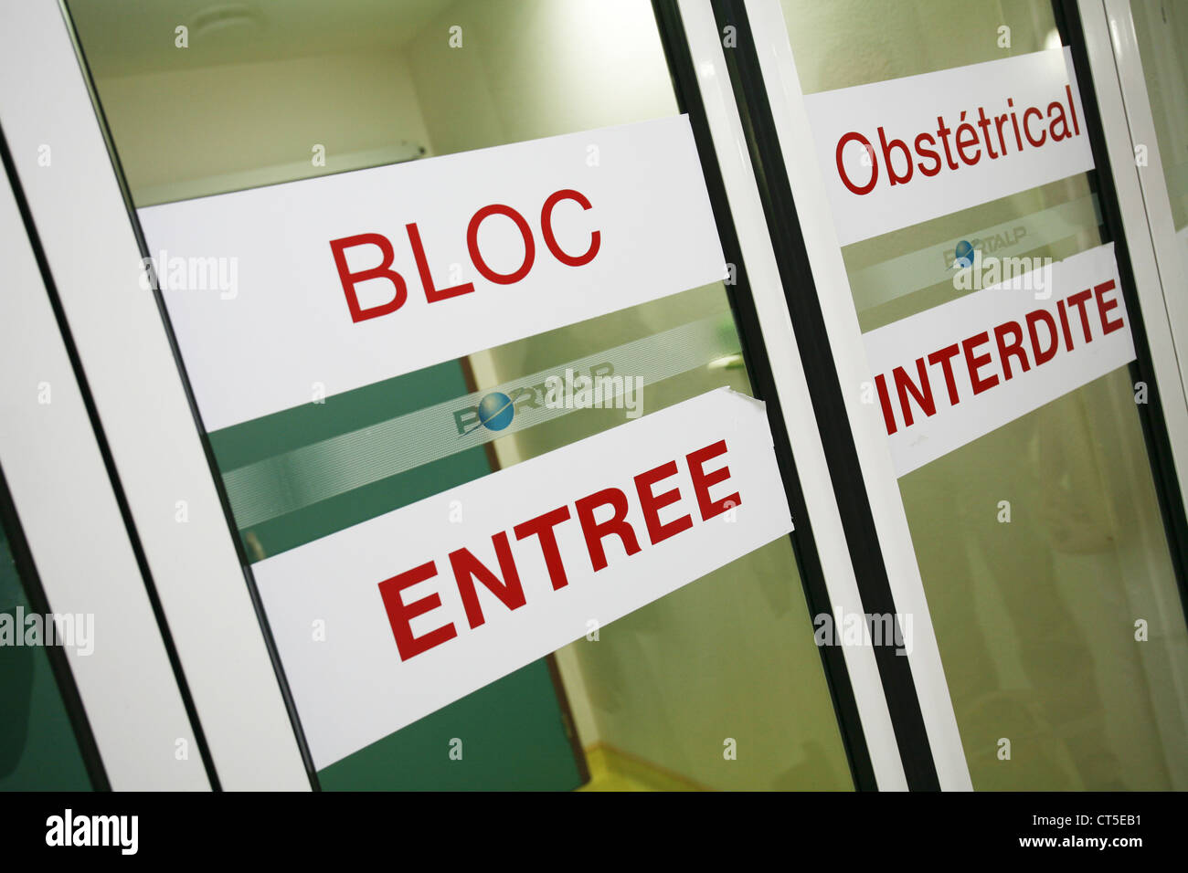 L'HÔPITAL DE MATERNITÉ Banque D'Images