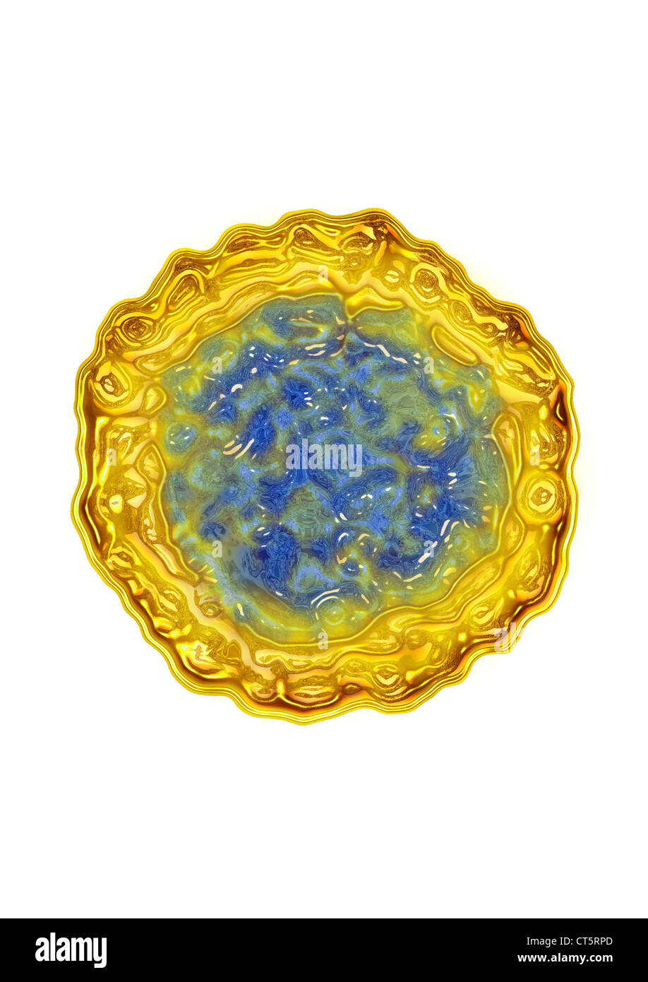 VIRUS DE L'HÉPATITE B Banque D'Images