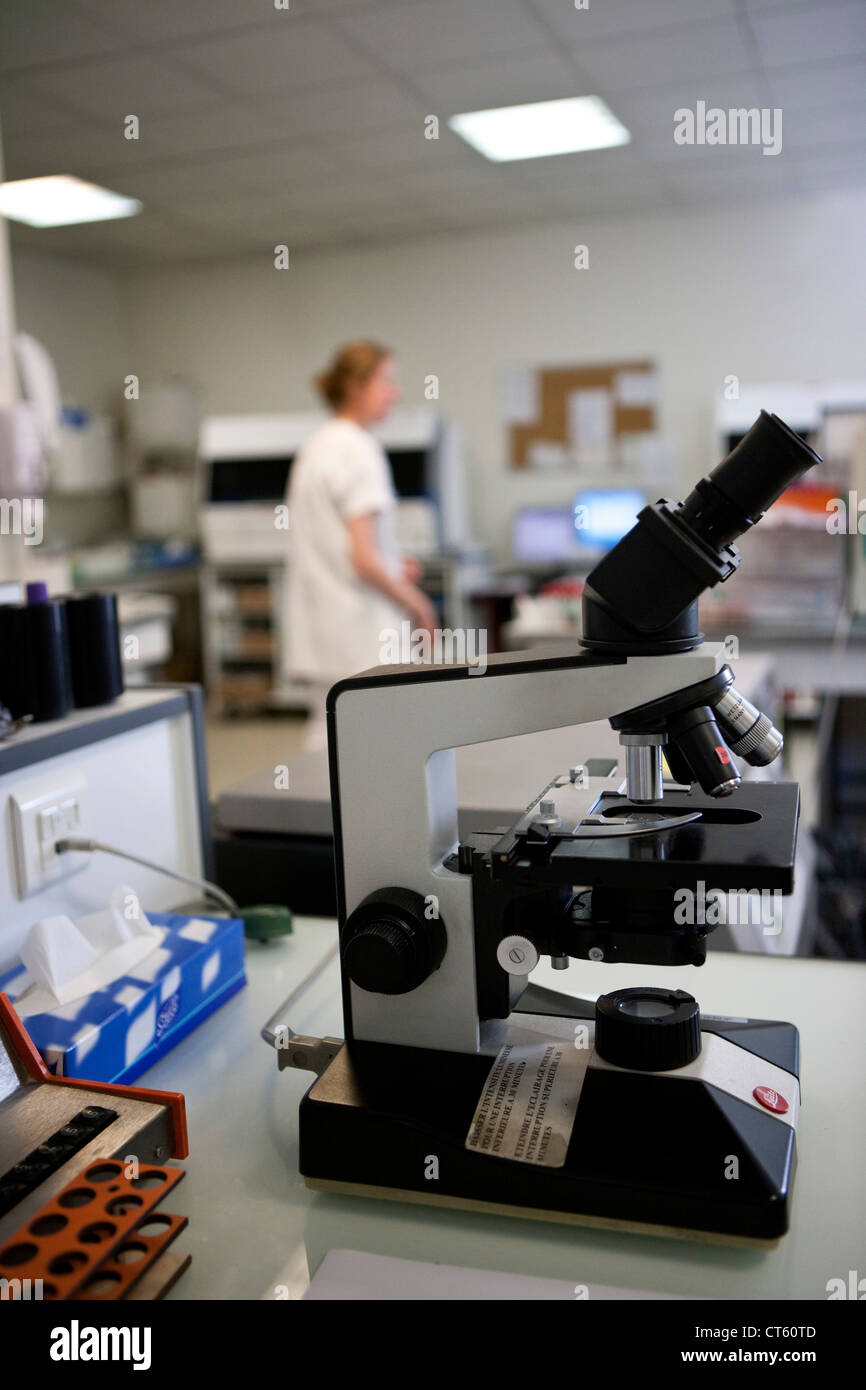 MICROSCOPE Banque D'Images