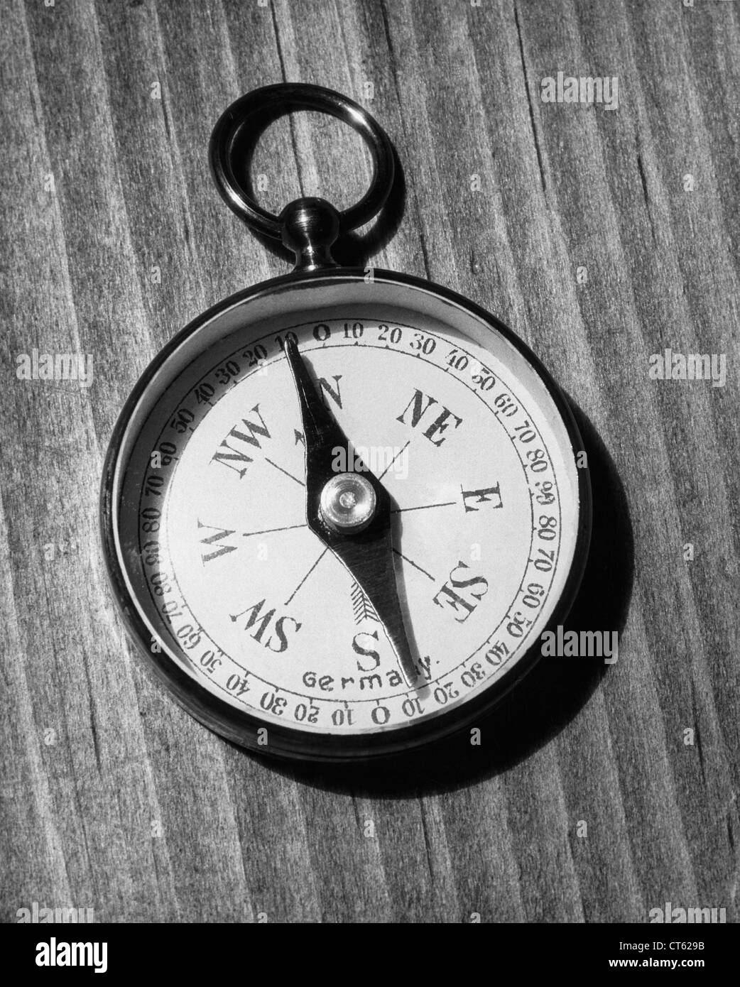 Boussole de poche Banque D'Images