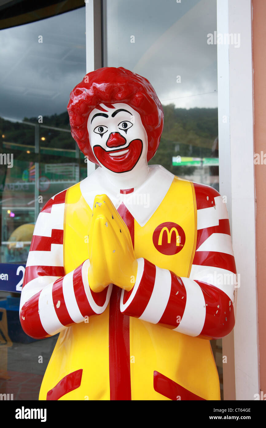 Ronald Macdonald's en Thaïlande Banque D'Images