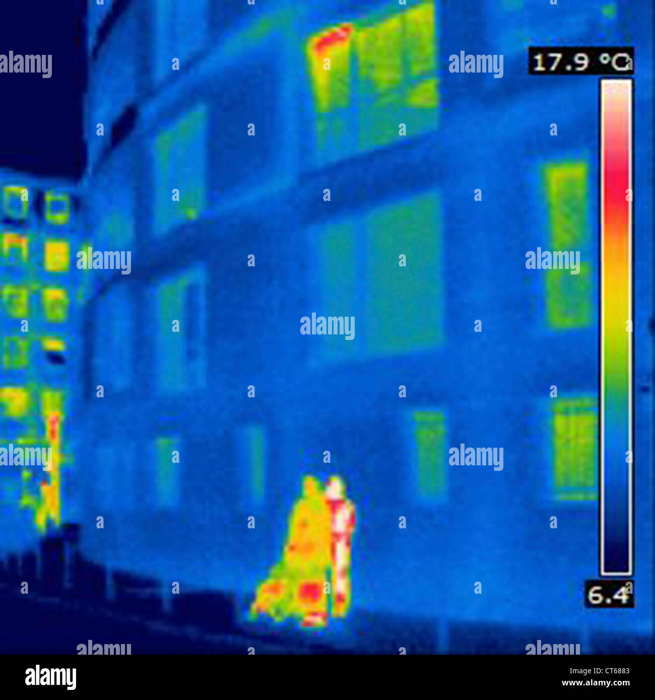 THERMOGRAMME Banque D'Images