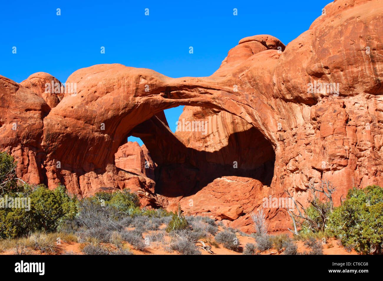 Arches National Park Utah Banque D'Images