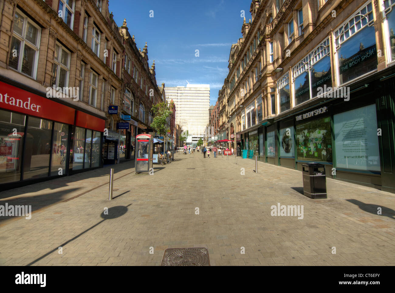 Rues de Londres un dimanche matin Banque D'Images