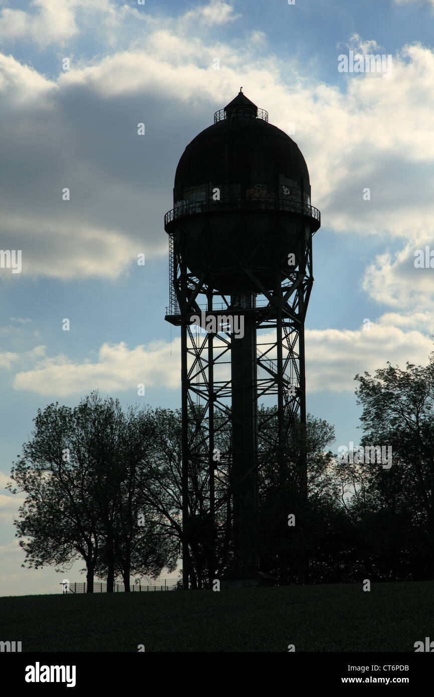 Lanstroper Dortmund-Grevel Wasserturm ie dans Dortmund-Lanstrop nahe, Ruhr, Allemagne Banque D'Images