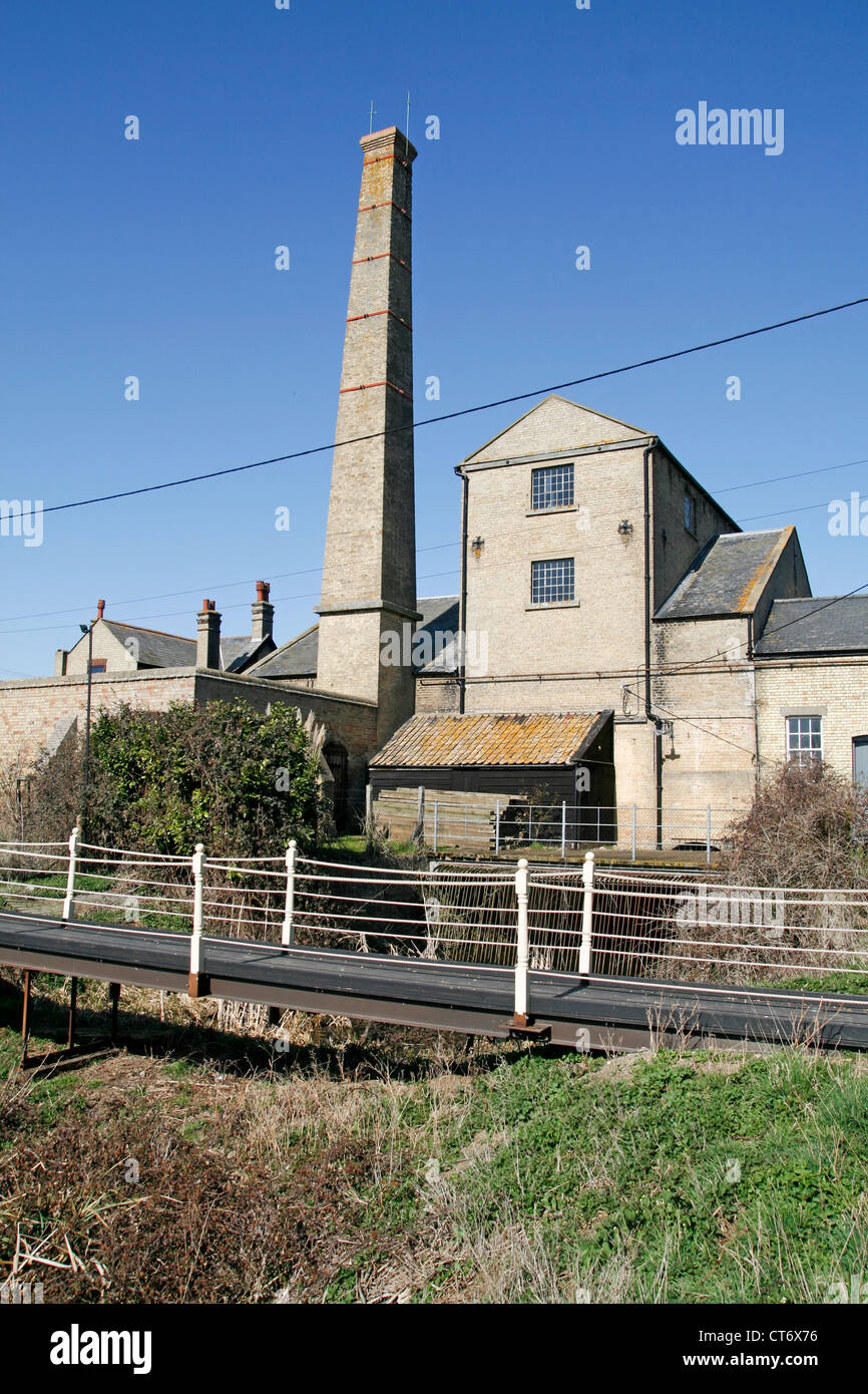 Ancien moteur moteur Faisceau Stretham Cambridgeshire England UK Banque D'Images