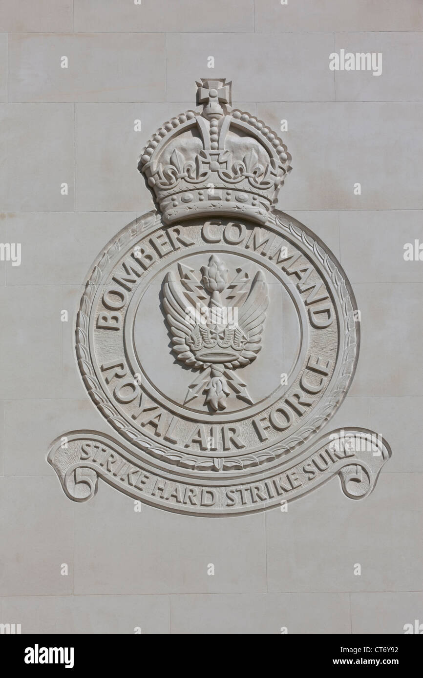 Monument commémoratif du Bomber Command dans le Green Park de Londres, Angleterre, Royaume-Uni Banque D'Images