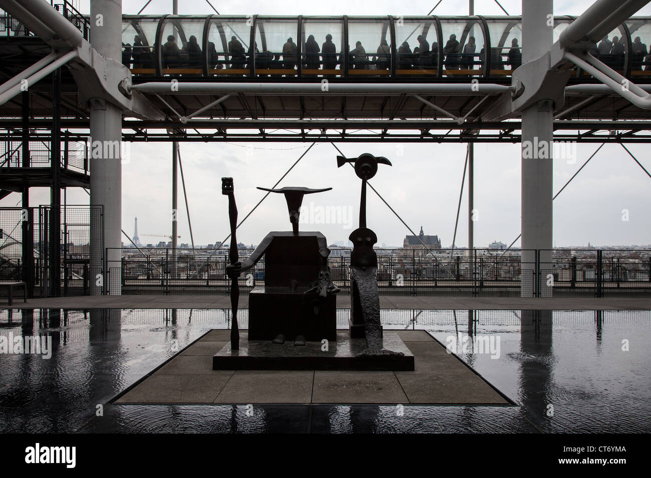 Centre Pompidou, Paris, France Banque D'Images