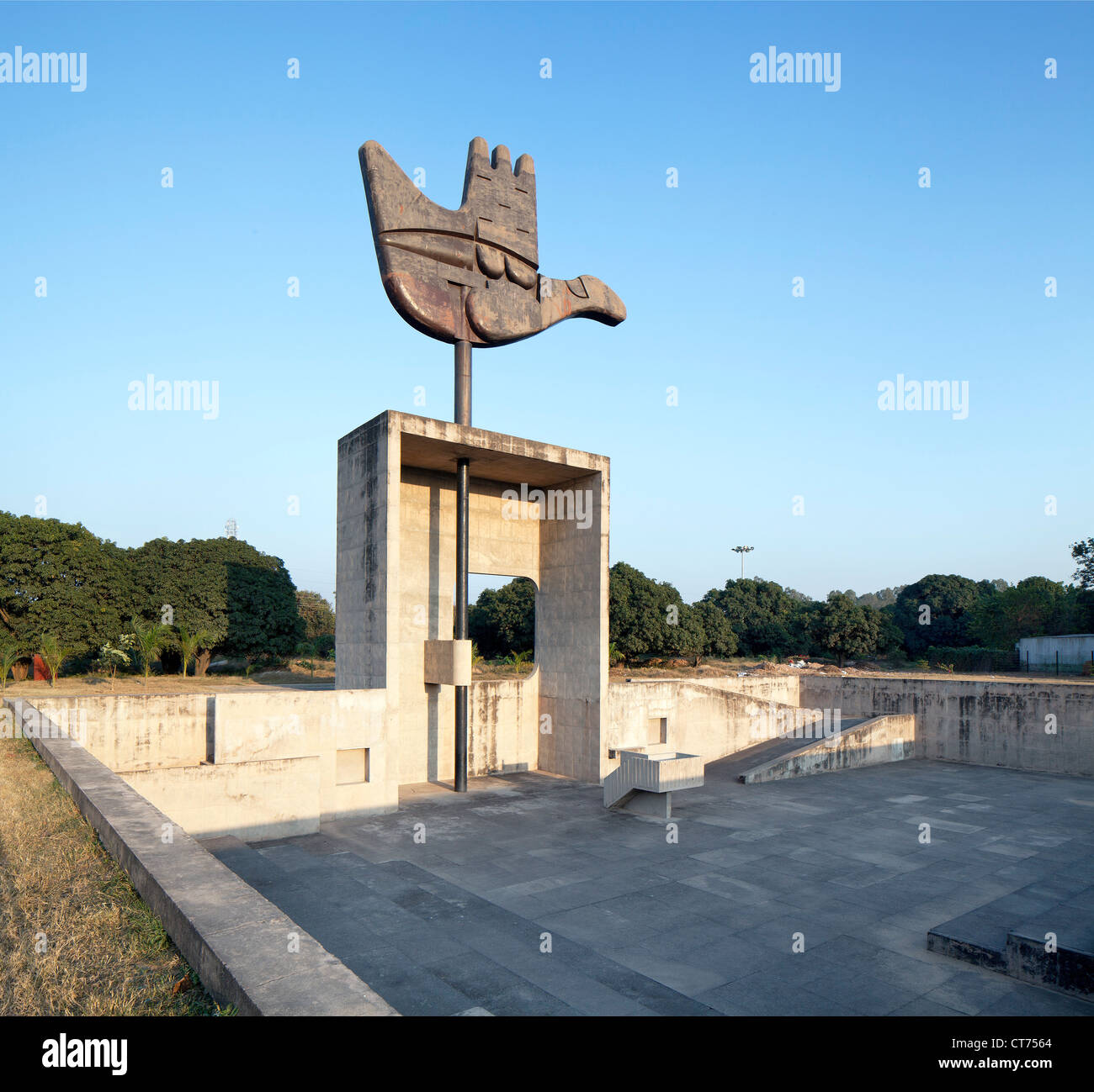 Capitol complex le corbusier chandigarh Banque de photographies et d ...