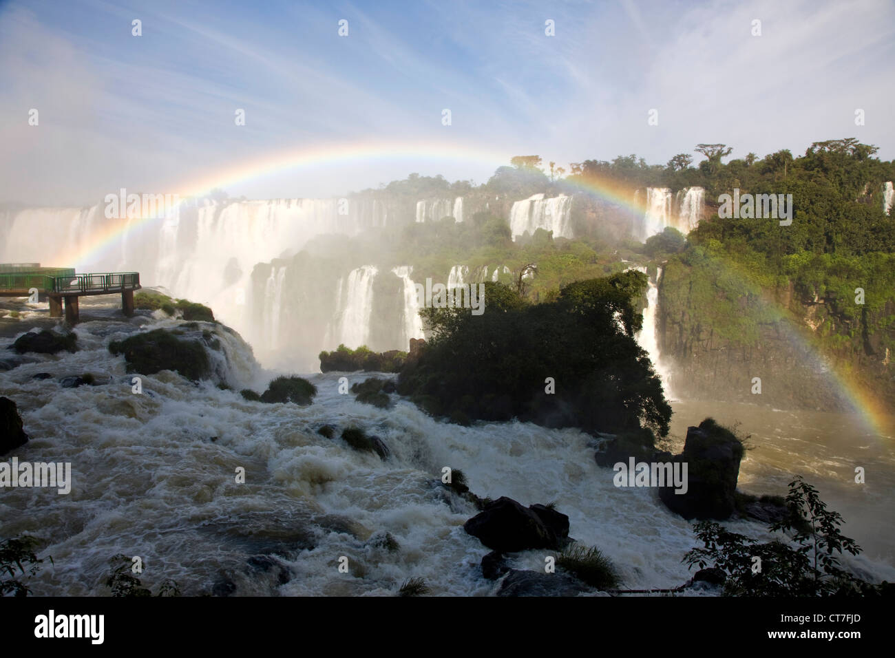 Chutes d'Iguacu Banque D'Images