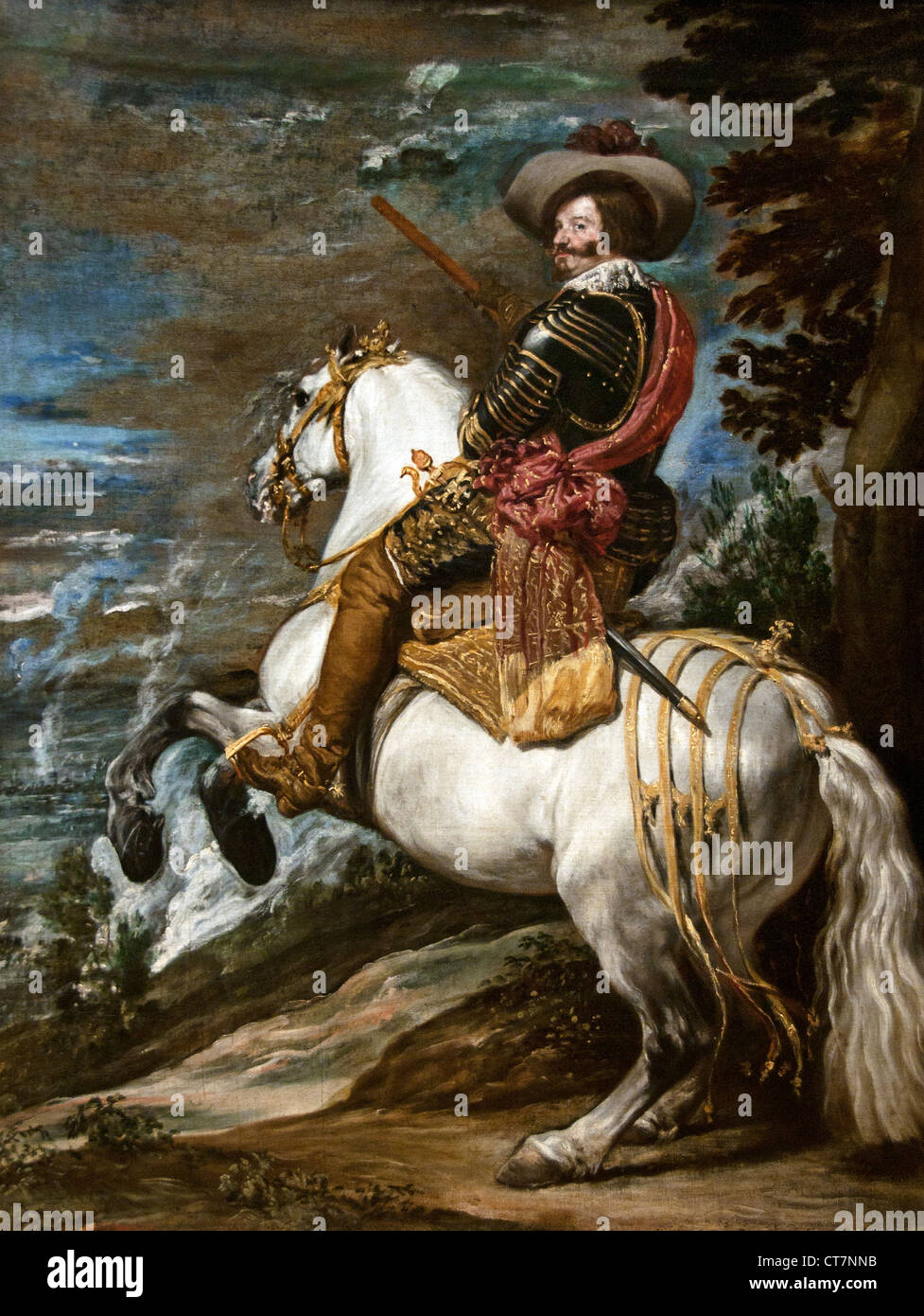Don Gaspar de Guzmán (1587-1645), Count-Duke de Olivares 1635 Diego Rodríguez de Silva y Velázquez Espagnol Espagne 1599 1660 Banque D'Images