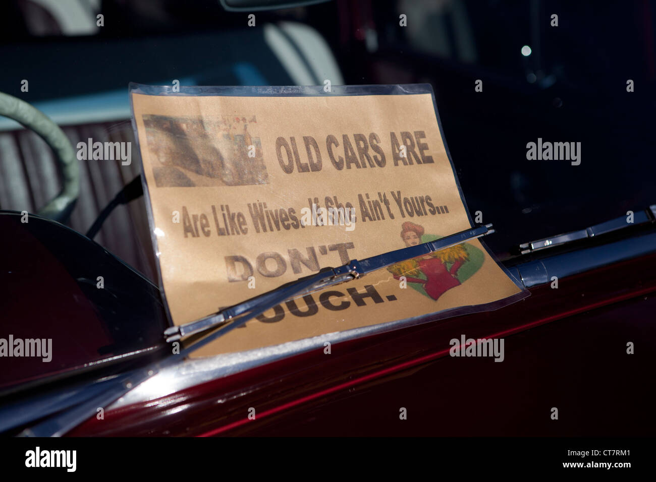 'Great Southern Weekender' automobile classique organisé à Albany, dans l'ouest de l'Australie, 2012. Banque D'Images