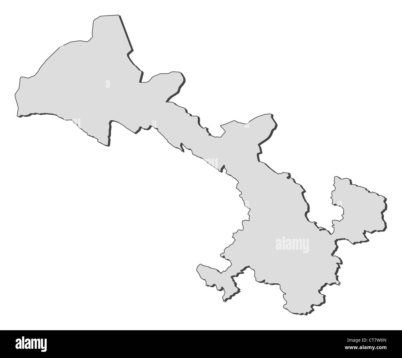 Site de la province du Gansu, une province de la Chine. Banque D'Images