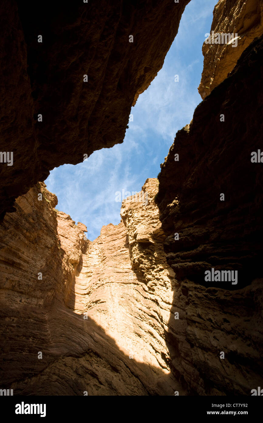 El Anfiteatro à la Quebrada de Cafayate Banque D'Images