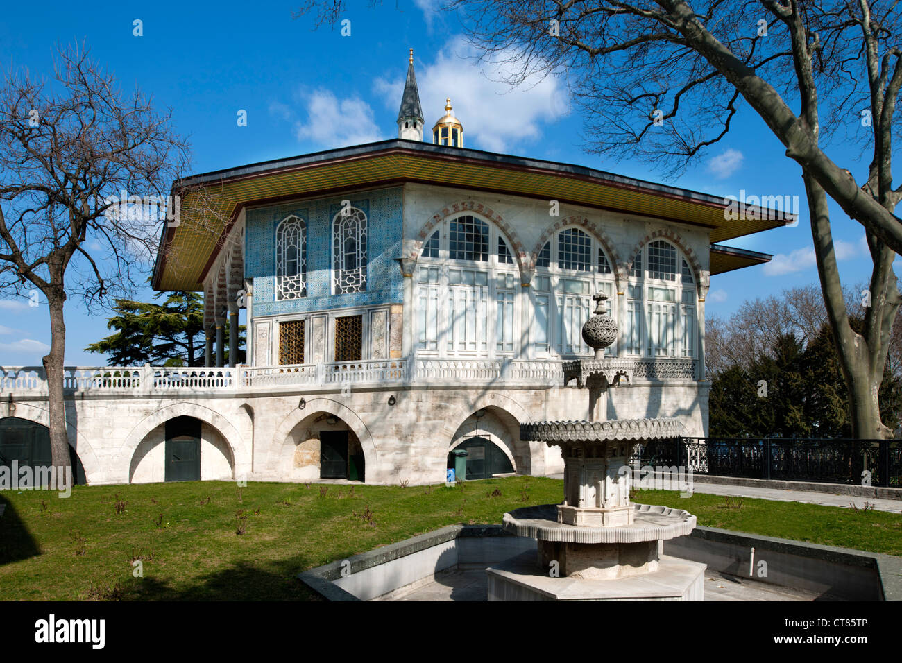 La Turquie, Istanbul, Topkapi Saray, Vierter Hof, Bagdad Bagdad Köskü oder Kiosk. Banque D'Images