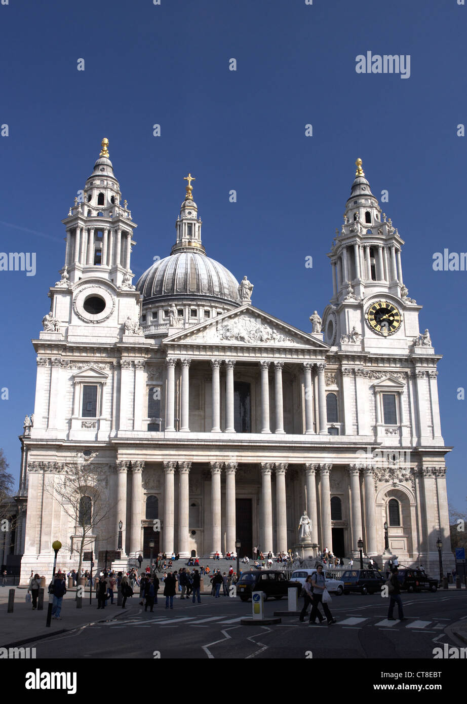 Londres - la Cathédrale St Paul à Londres Banque D'Images