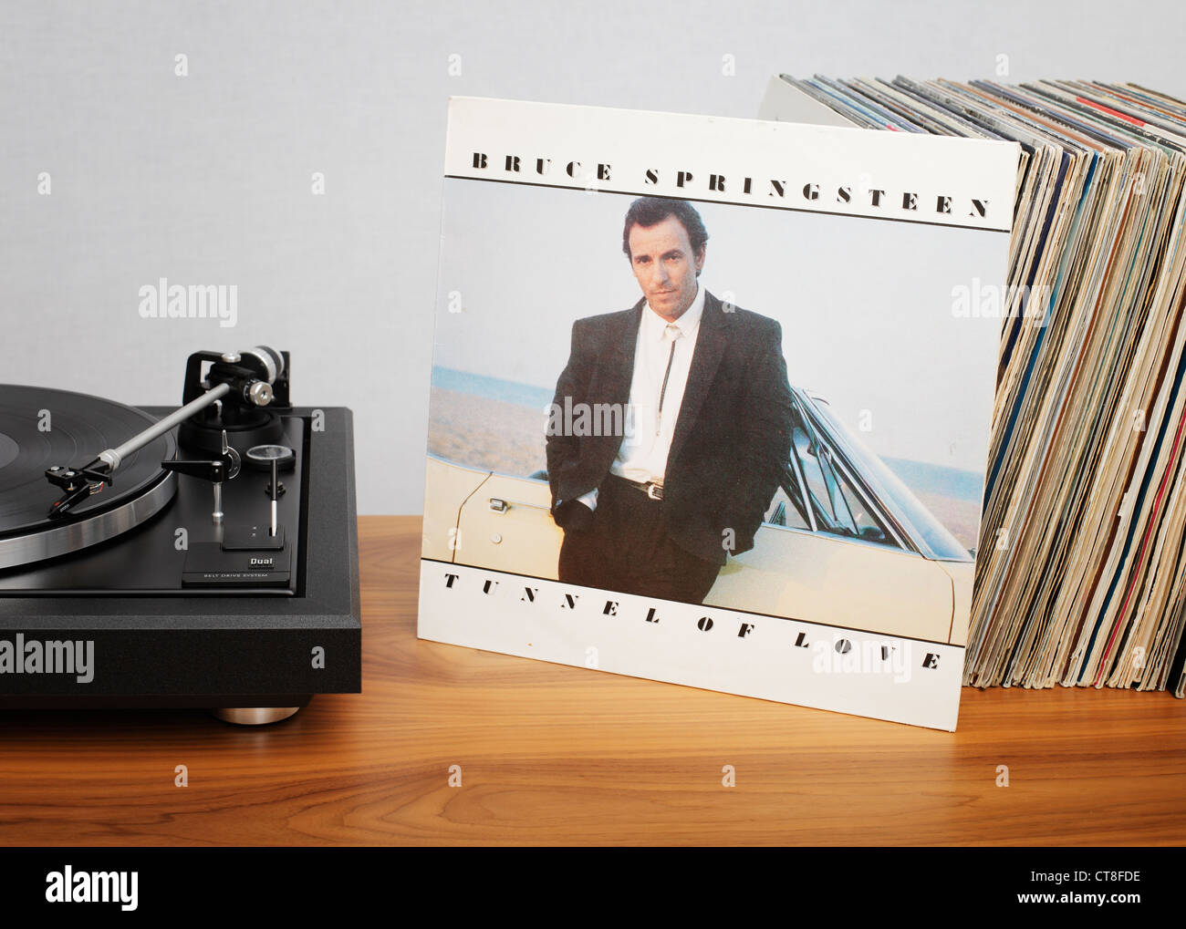 Tunnel de l'amour est le huitième album studio de Bruce Springsteen sorti en 1987. Banque D'Images