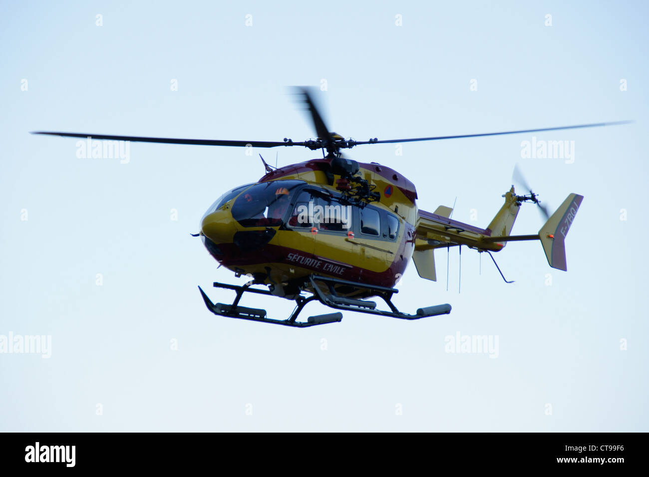 Eurocopter EC 145 de la sécurité civile Dragon 06 Banque D'Images