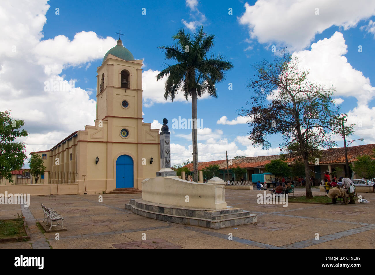 Église locale, Viñales, Cuba Banque D'Images