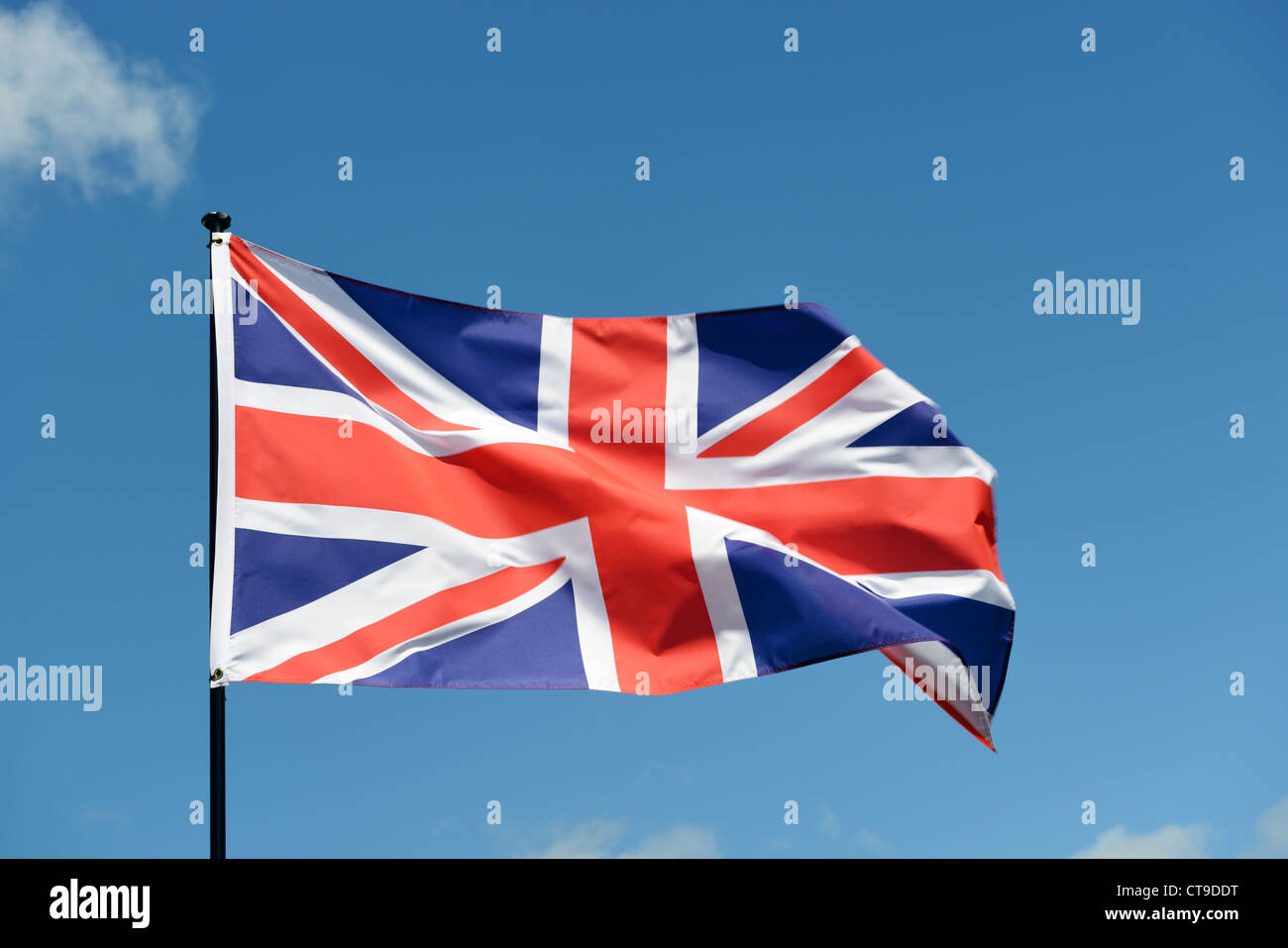 UK Union Jack Flag Banque D'Images