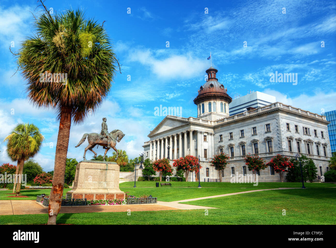 Le South Carolina State House en Colombie-Britannique. Banque D'Images