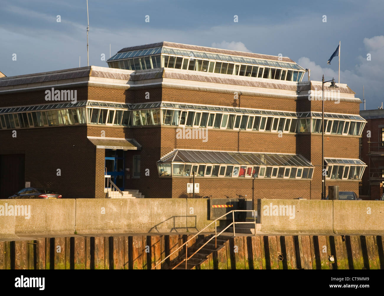 Des autorités portuaires Harwich, Essex, Angleterre Banque D'Images
