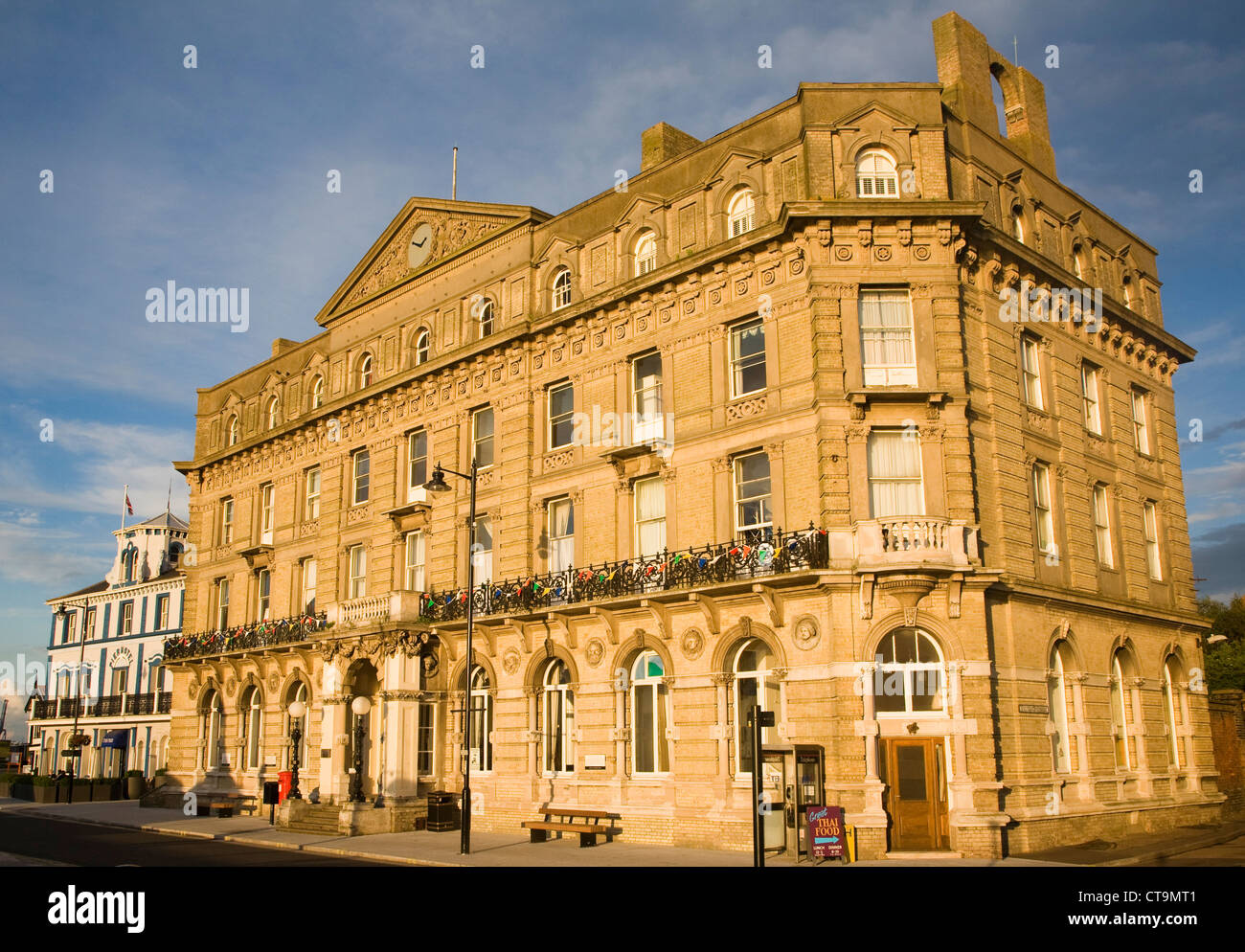 Ancien Grand Eastern Hotel, Harwich, Essex, Angleterre Banque D'Images