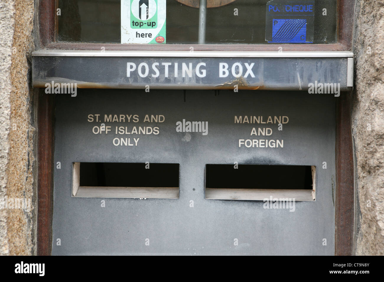 Hugh Town St Mary's Îles Scilly Isles of Scilly Cornwall England UK Grande-bretagne GO Banque D'Images