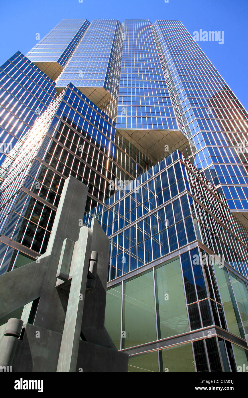 Une vue de la immeubles de bureaux modernes dans le centre-ville de Toronto Banque D'Images