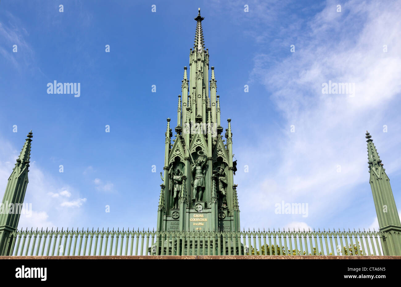 Pour le Monument national prussien des guerres de libération, Viktoriapark, Kreuzberg, Berlin, Allemagne Banque D'Images