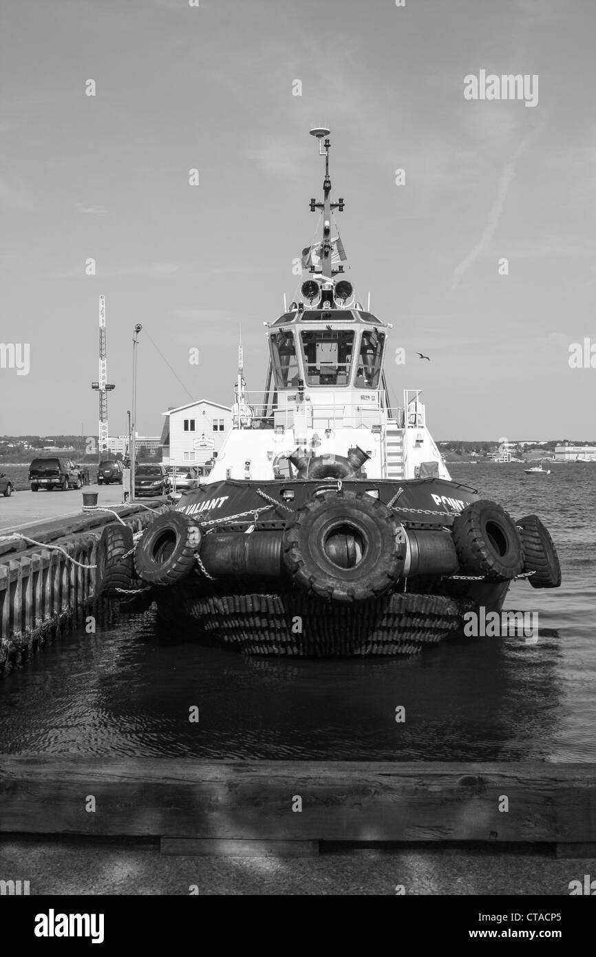 Halifax (Nouvelle-Écosse), le remorqueur dans le port Banque D'Images