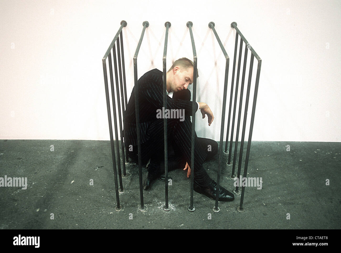 L'installation d'art à l'Art de Bâle (Suisse) Banque D'Images