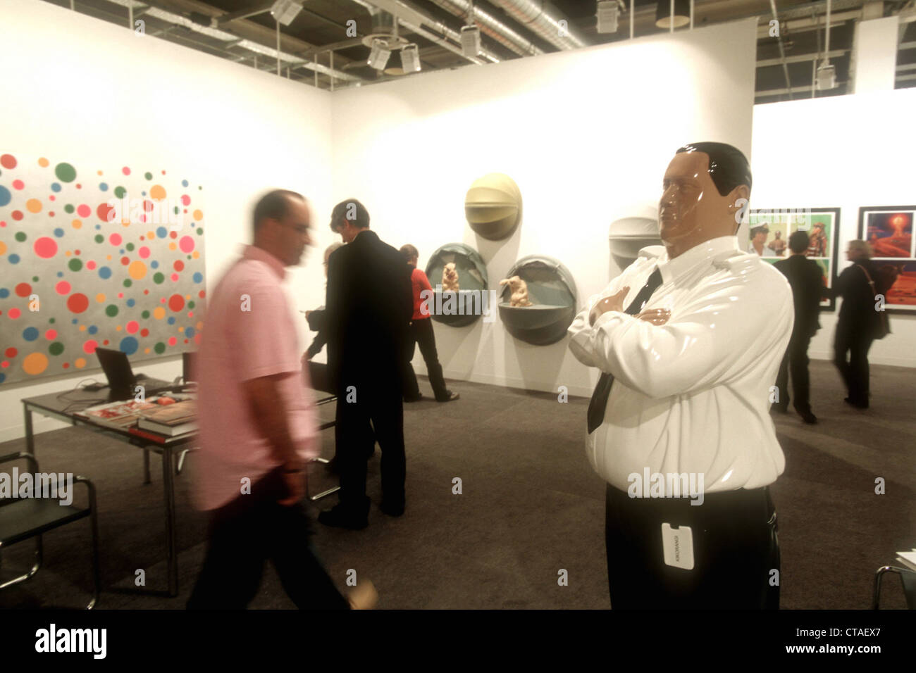 L'installation d'art à l'Art de Bâle (Suisse) Banque D'Images