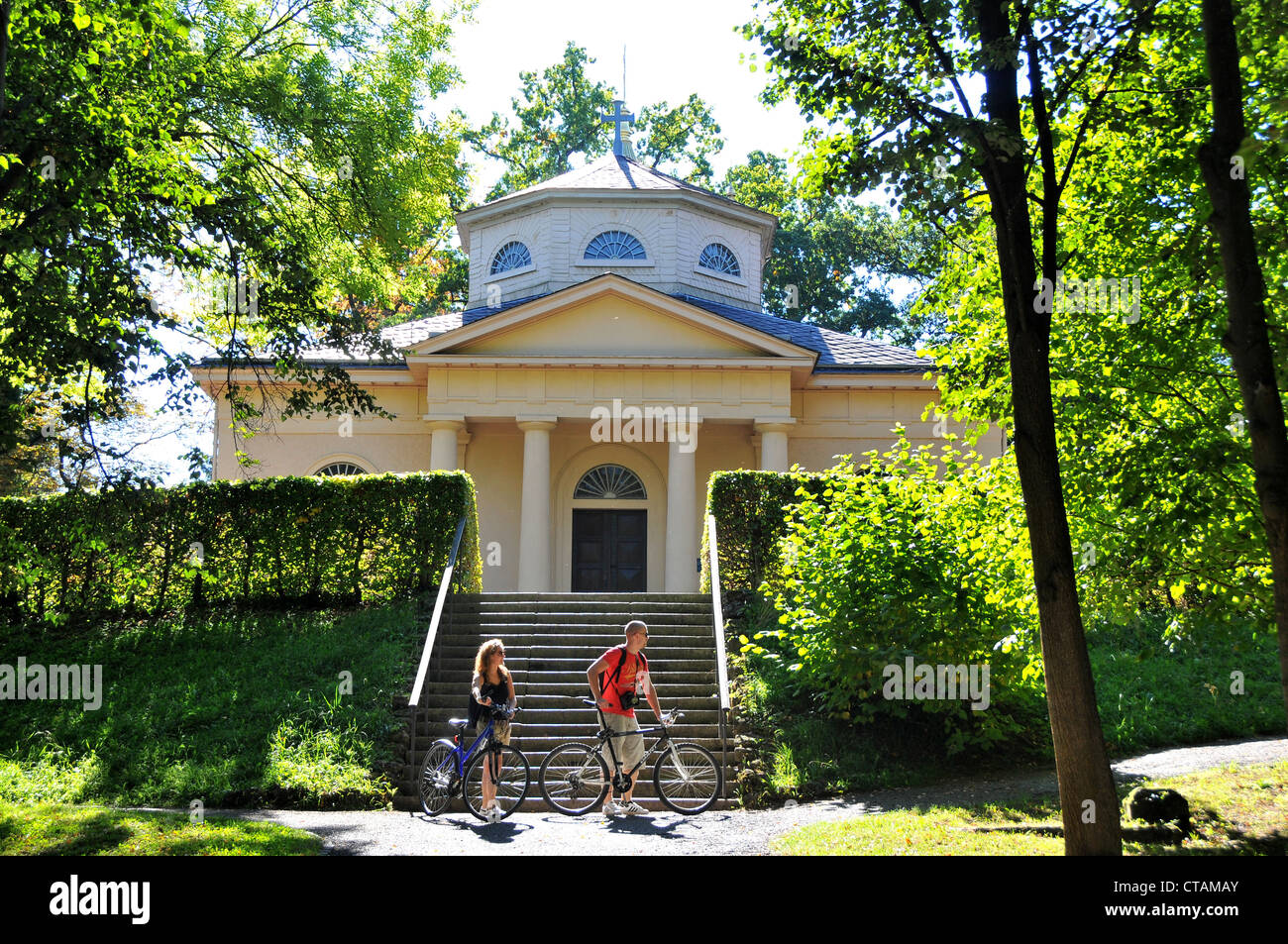 Grypt de Goethe et Schiller, Fuerstengruft 1, Weimar, Thuringe, Allemagne Banque D'Images