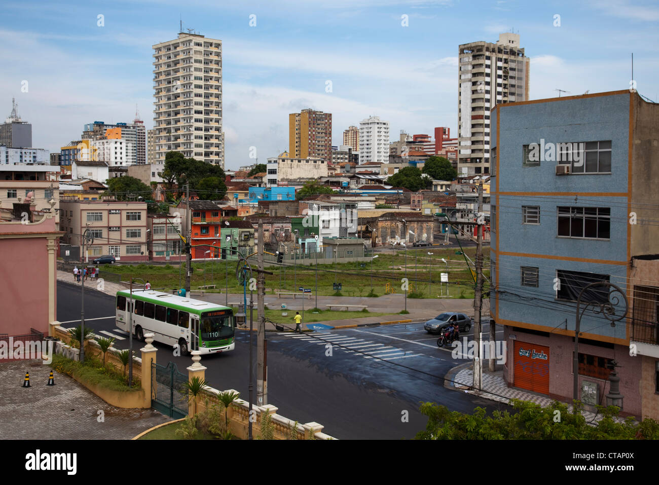 Scène de rue, Manaus, Amazonas, Brésil, Amérique du Sud Banque D'Images