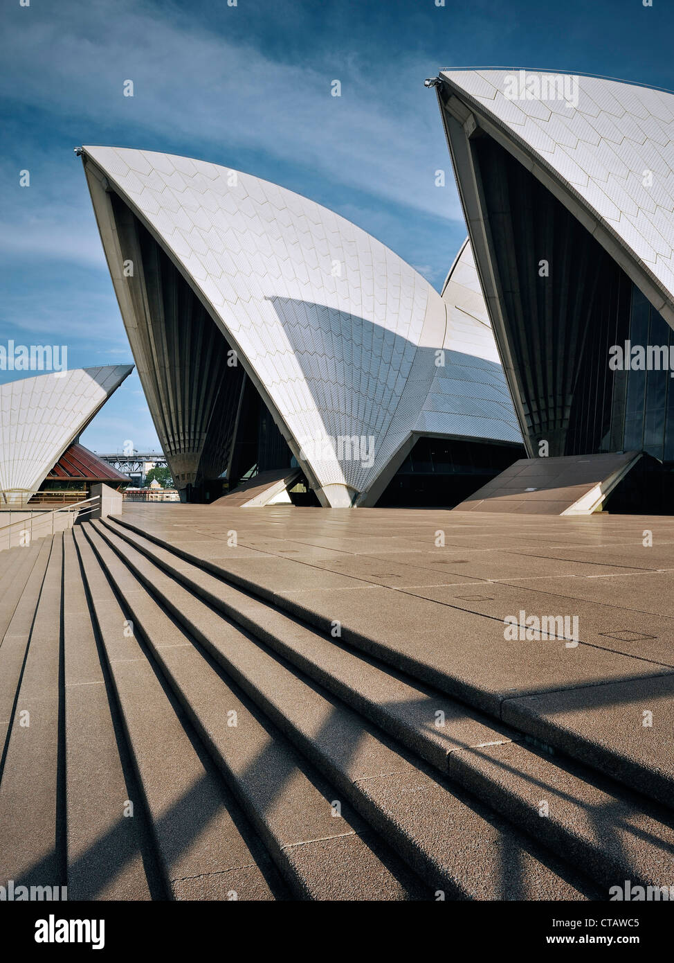 Archway Opéra de Sydney, l'architecte Jorn Utzon, UNSCEO site herritage world, New South Wales, Australie Banque D'Images