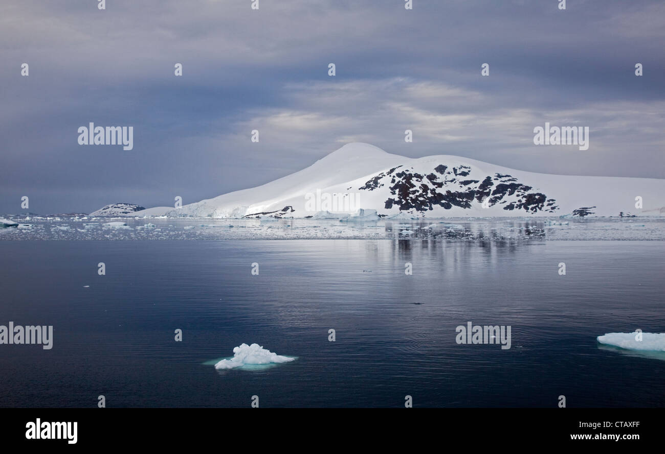 Le détroit de Gerlache, Péninsule Antarctique Banque D'Images