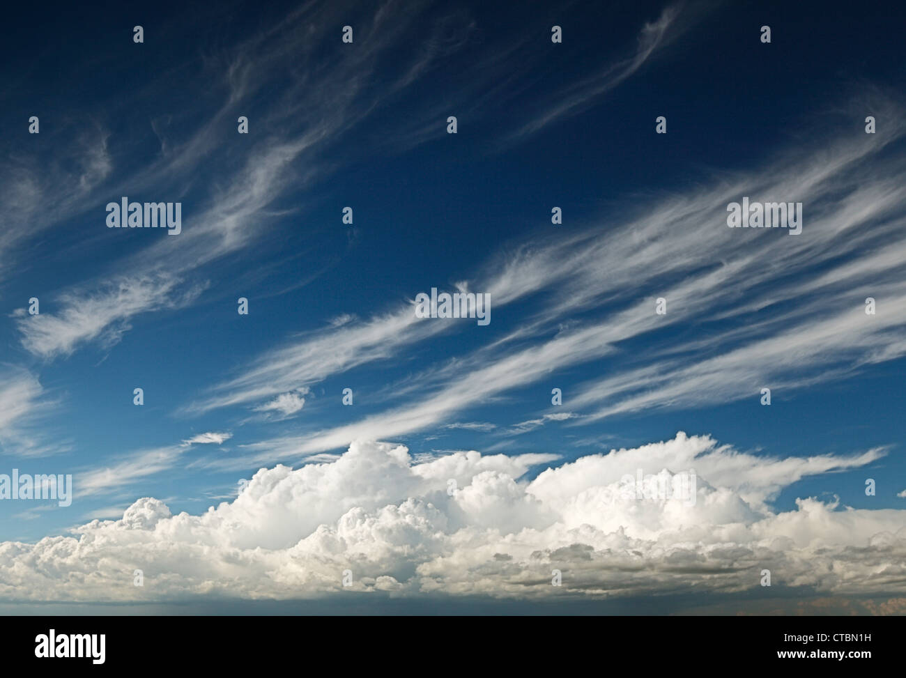 Cloudscape. Banque D'Images
