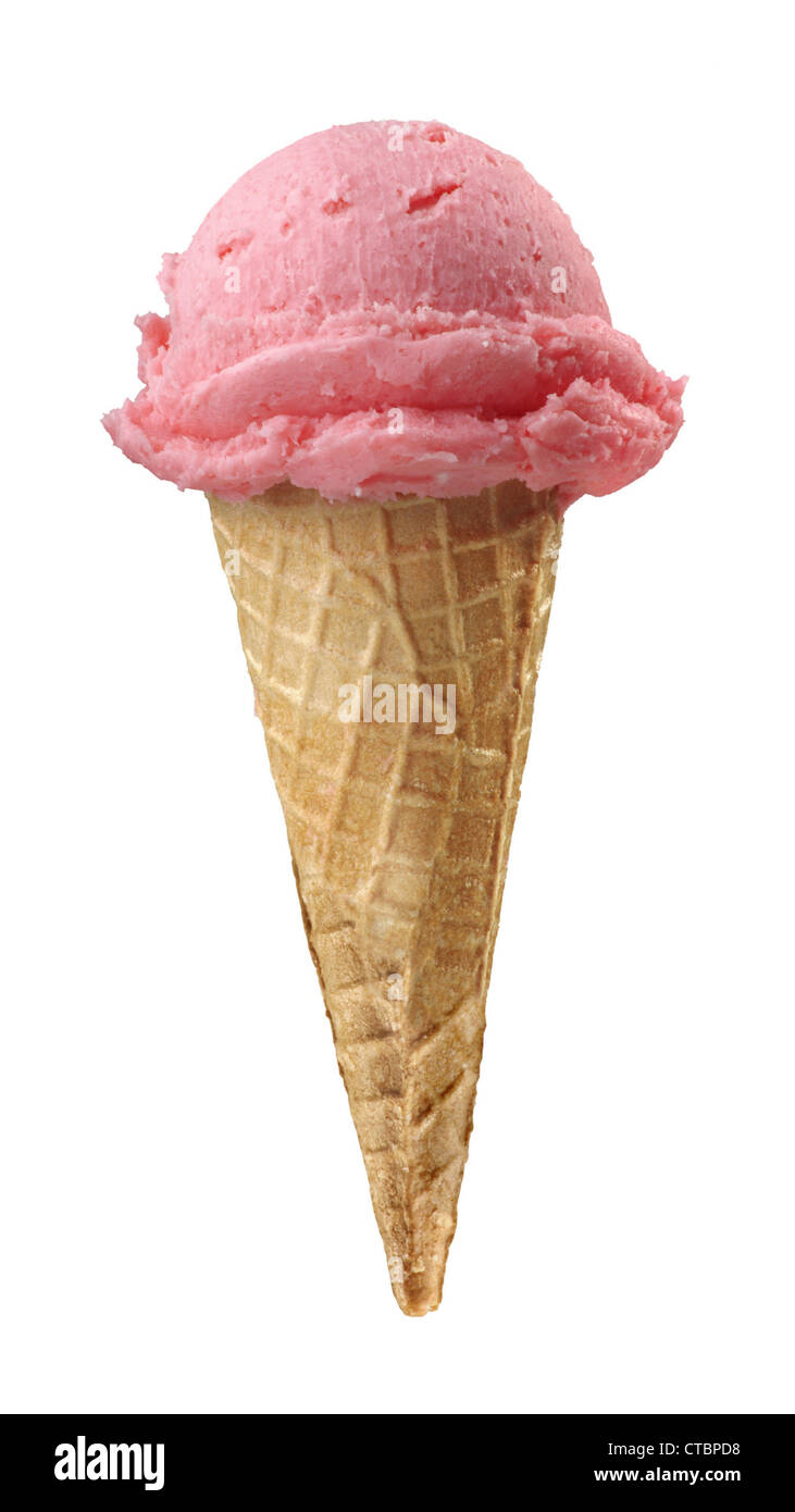Ice cream cone Banque D'Images
