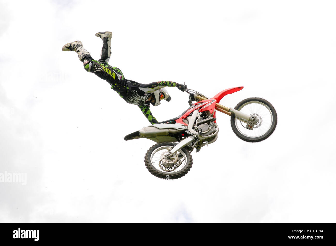 E01175 Freestyle Moto Cross Banque D'Images