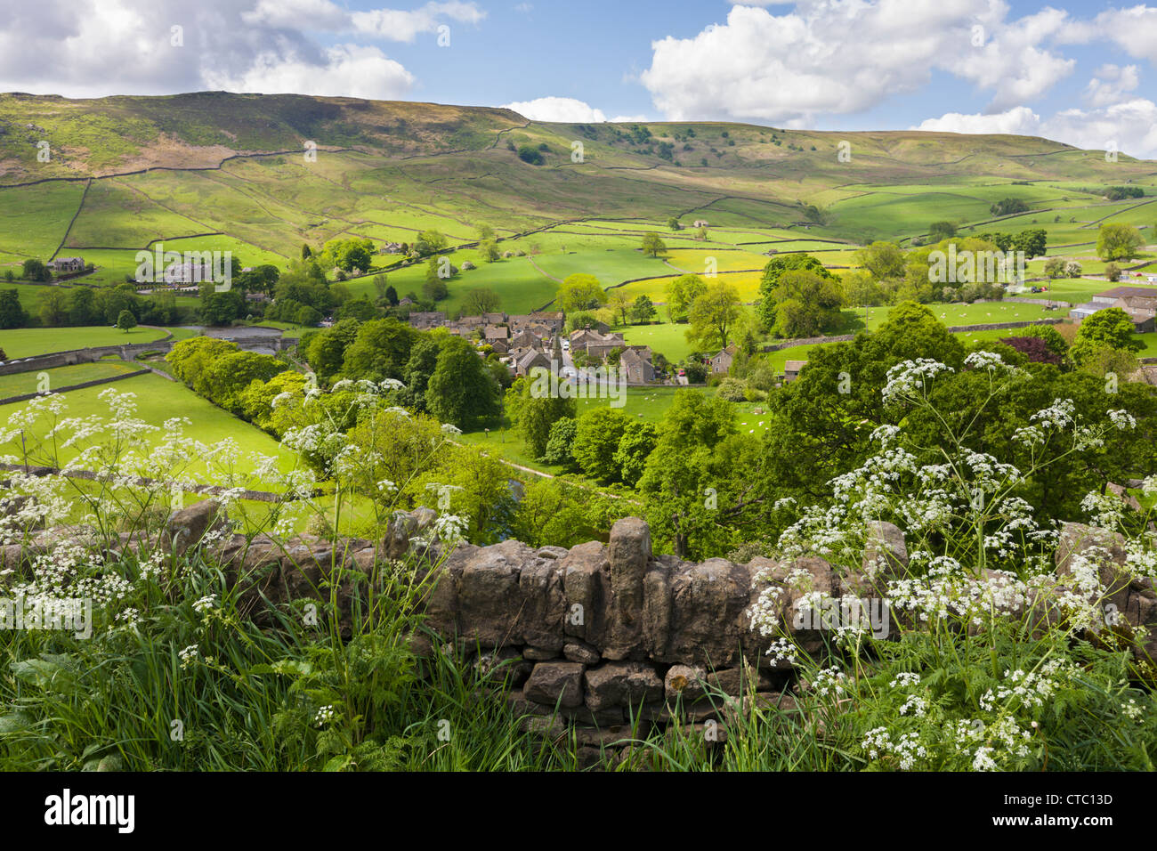 Village de Tonbridge, Yorkshire Dales Banque D'Images