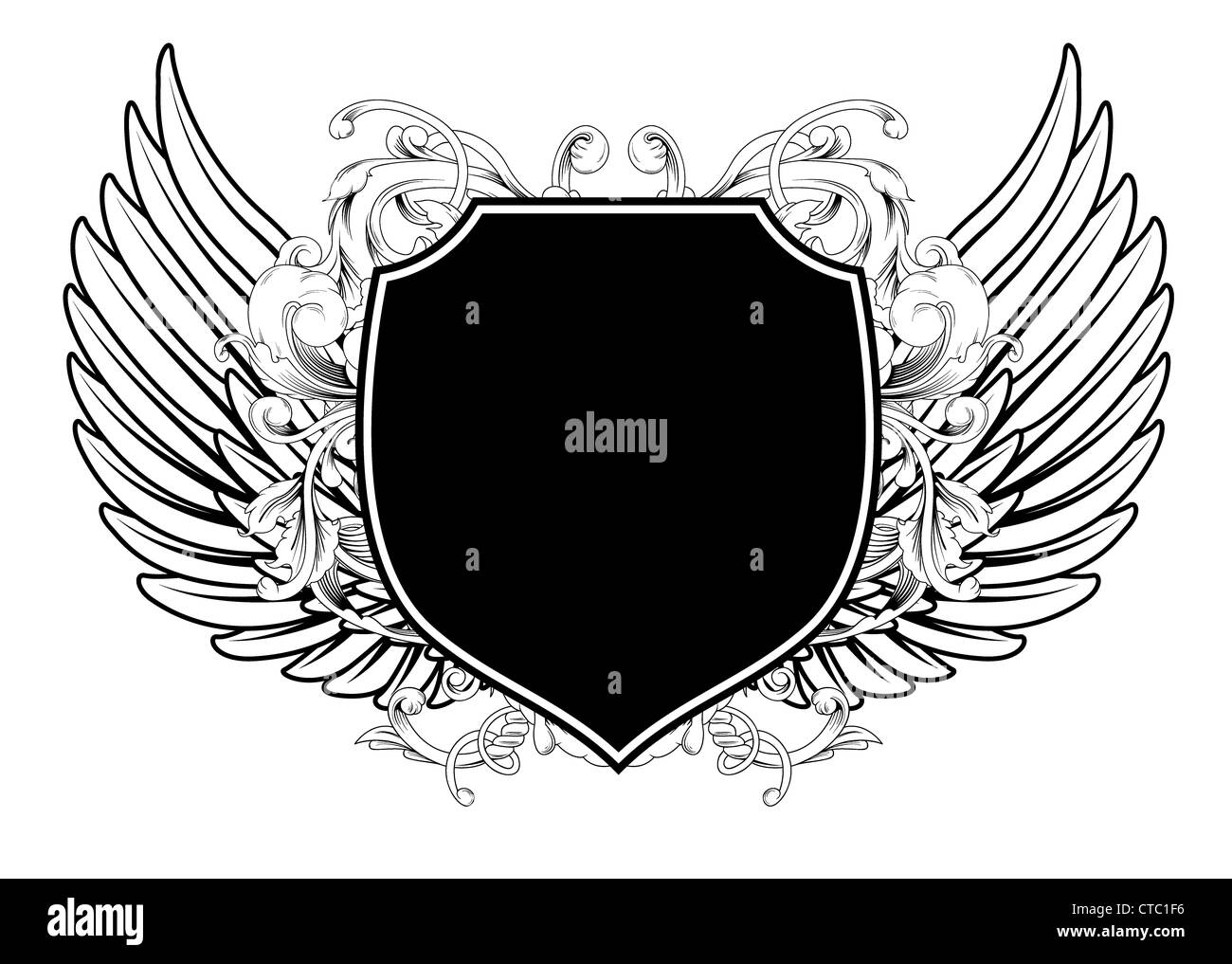 Le bouclier Banque d'images noir et blanc - Page 2 - Alamy